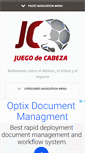 Mobile Screenshot of juegodecabeza.com